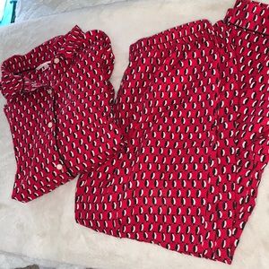 Large Victoria’s Secret 100% cotton penguin pajama set